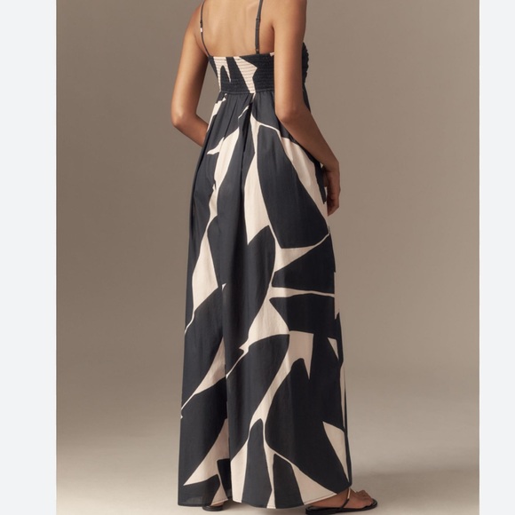 NWOT ANTHROPOLOGIE
Hutch The Mabel Sleeveless Wide-Leg Jumpsuit- Black & White - Picture 6 of 8